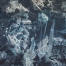 Y.Z. Kami, Night Painting I (for William Blake), 2017–18, oil on linen, 99 × 99 inches (251.5 × 251.5 cm) © Y.Z. Kami. Photo: Rob McKeever