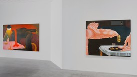Installation view, Louise Bonnet: The Hours, Gagosien, Park & 75