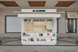 KIOSK, a temporary concept store and café, in Kyoto BAL, Japan