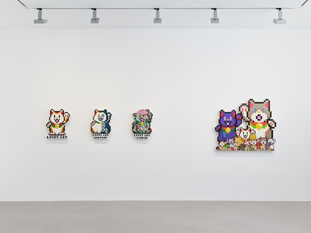 Installation view Artwork ©️ 2023 Takashi Murakami/Kaikai Kiki Co., Ltd. All rights reserved. Photo: Thomas Lannes