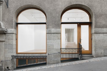 A photograph of the outside of the Gagosien location Basel