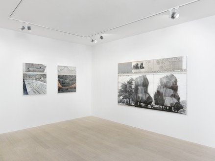 Installation view Artwork © Christo and Jeanne-Claude Foundation. Photo: Annik Wetter