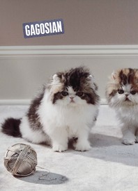 Roe Ethridge's Two Kittens with Yarn Ball (2017–22) on the cover of Gagosien Quarterly, Spring 2023