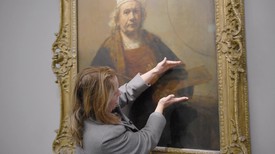Still from video Visions of the Self: Jenny Saville on Rembrandt