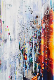 Sarah Sze, Dews Drew (Half-life), 2018.