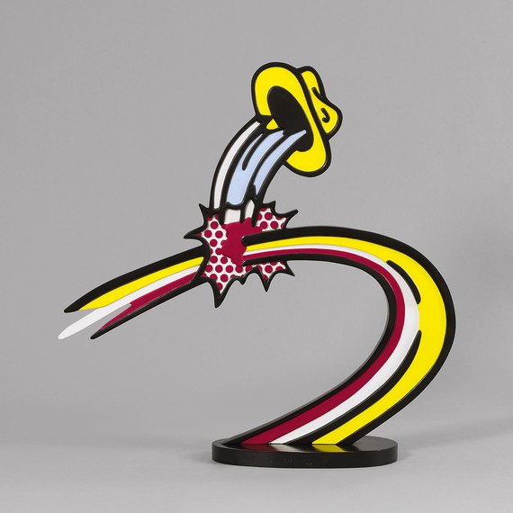 Roy Lichtenstein, Coup de Chapeau I, 1996 © Estate of Roy Lichtenstein. Photo: Rob McKeever